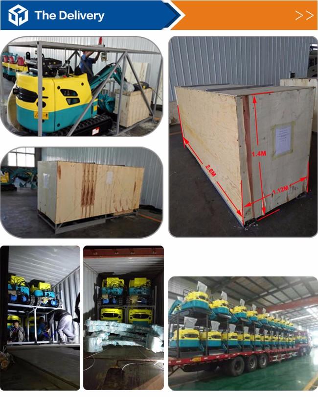 قیمت پایین چین تولید کننده 800kg در مینی بیل مکانیکی بیل برای کشاورزی