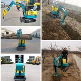 900kgs مزرعه جمع و جور جوینده مینی بیل مکانیکی بیل ماشین 800kgs کوتاه و استقرار تجهیزات