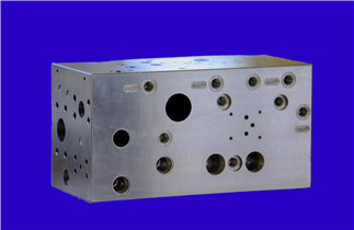 فولاد کربن مواد قطعات CNC ماشینکاری، بلوک کنترل هیدرولیک
