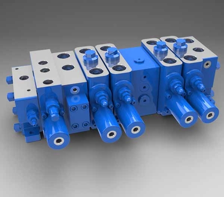 بار کامل حساس چند - راه جهت های هیدرولیک شیر LTYB-G28L-5T