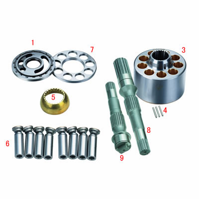 200/220/300 PC60 / - 6/7 (132 HPV95 /) قطعات کوماتسو پمپ هیدرولیک