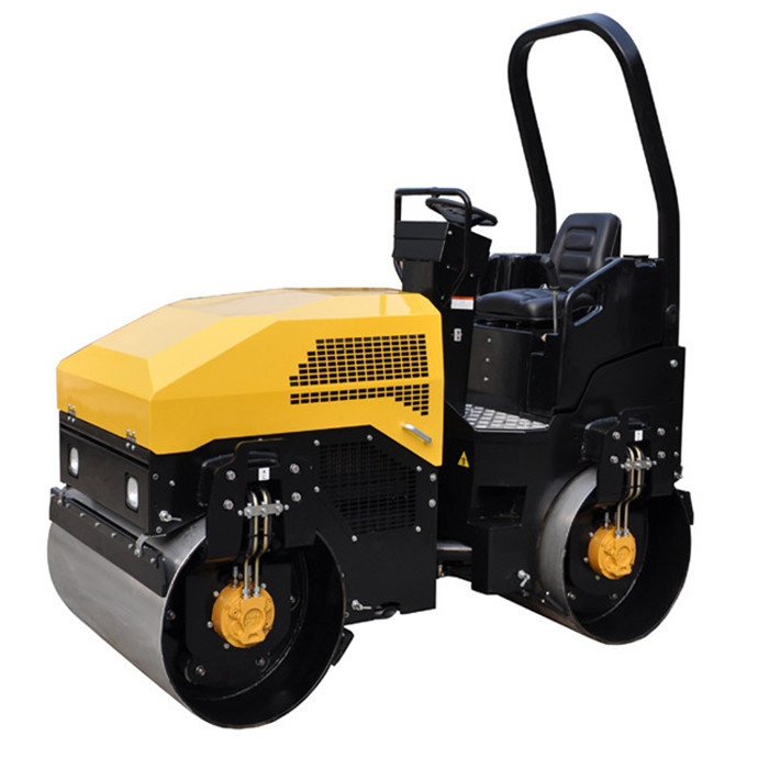 درایور 3T کوتاه غلتک فشرده پرکینز موتور Poclain موتور و 1.5ton سائر پمپ