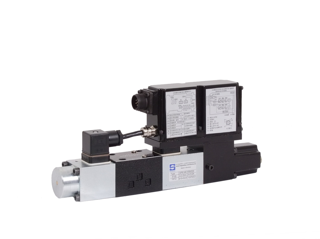 MA-DKZOR-T هیدرولیک جهت متناسب فرکانس شیر بالا MA-DHZO-T 06 و 10 مطابق با استاندارد ISO4401